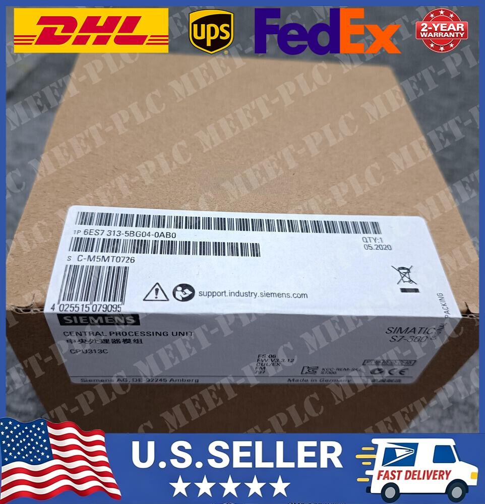 6ES7313-5BG04-0AB0 New original Siemens 6ES7 313-5BG04-0AB0 1PCS Fast delivery