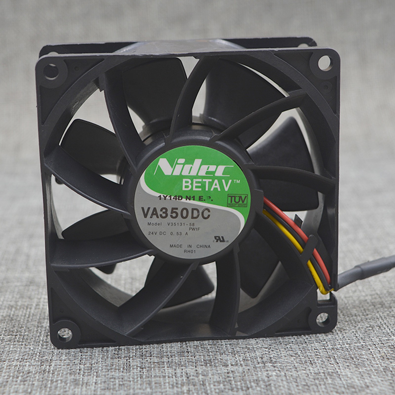 1PC Nidec VA350DC V35131-58 9CM 9038 24V 0.53A pwm cooling fan fast shipping