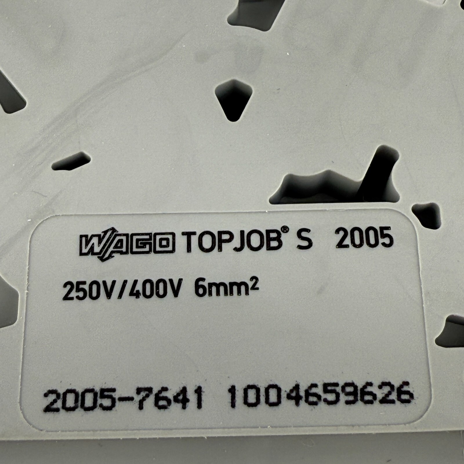 WAGO 2005-7641 250V/400V 6MM2