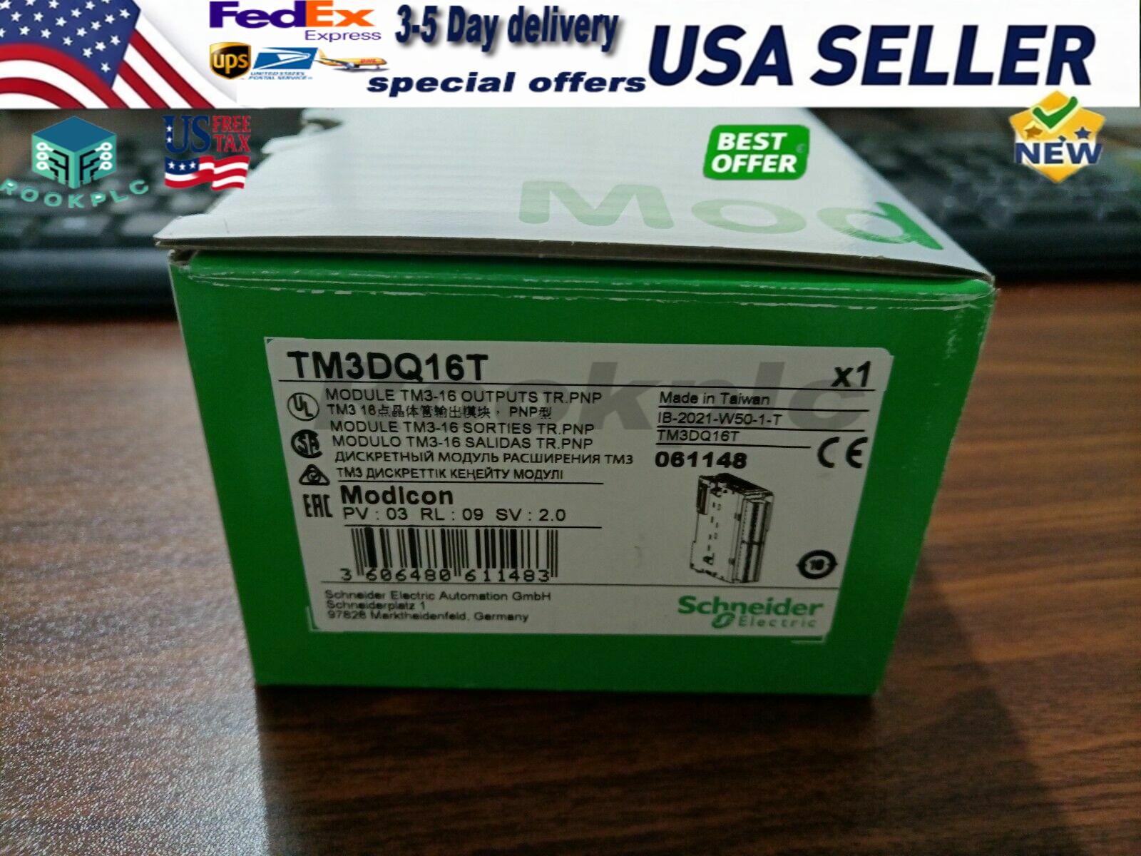 1PC Schneider TM3DQ16T PLC Module New In Box Fast Shipping
