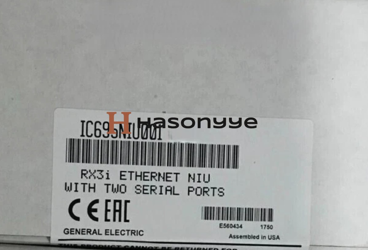 New In Box GE IC695NIU001 Ethernet Network Interface Unit us free tax