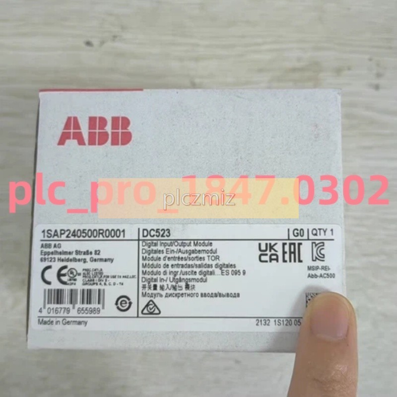 1PCS New ABB 1SAP240500R0001 DC523 Switch Input/Output Module Fast delivery