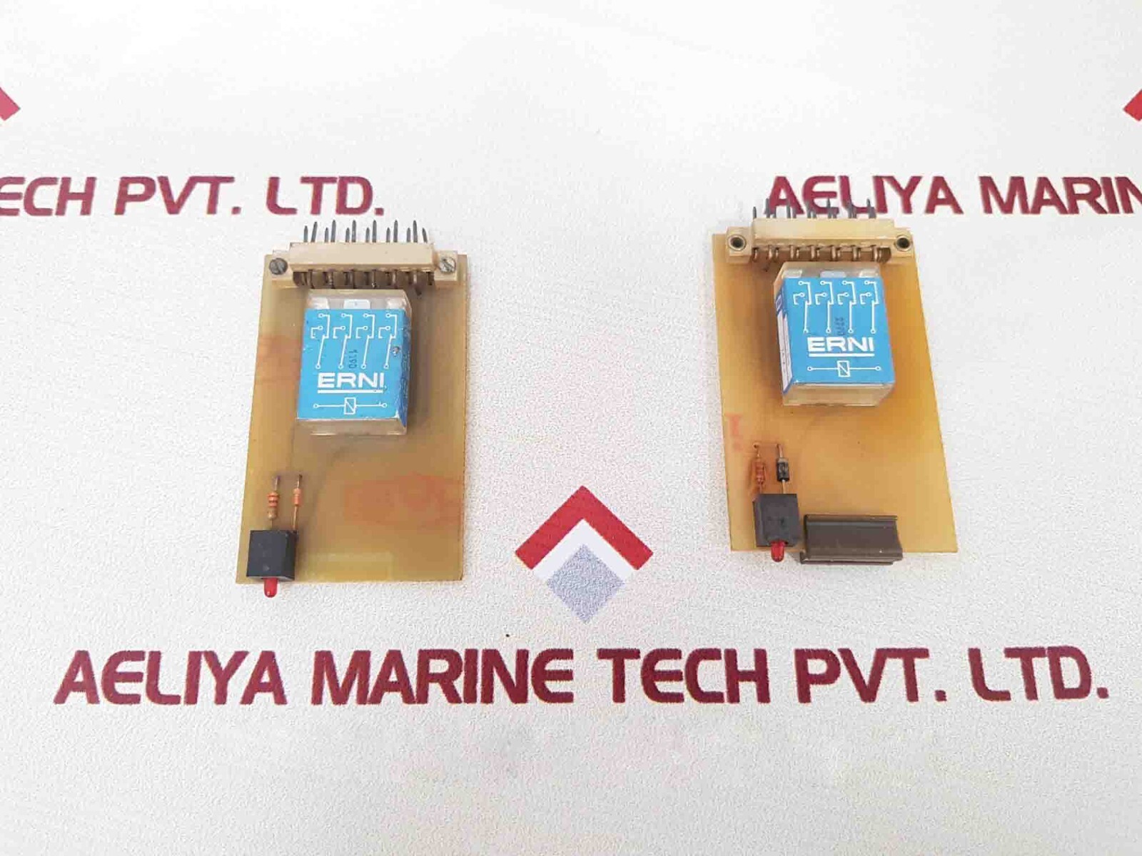 Erni 780820/2 Printed Circuit Relay Card 4A 250V-