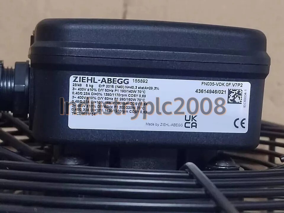 1PC Ziehl-abegg FN035-VDK.0F.V7P2 Axial-Flow Fan New