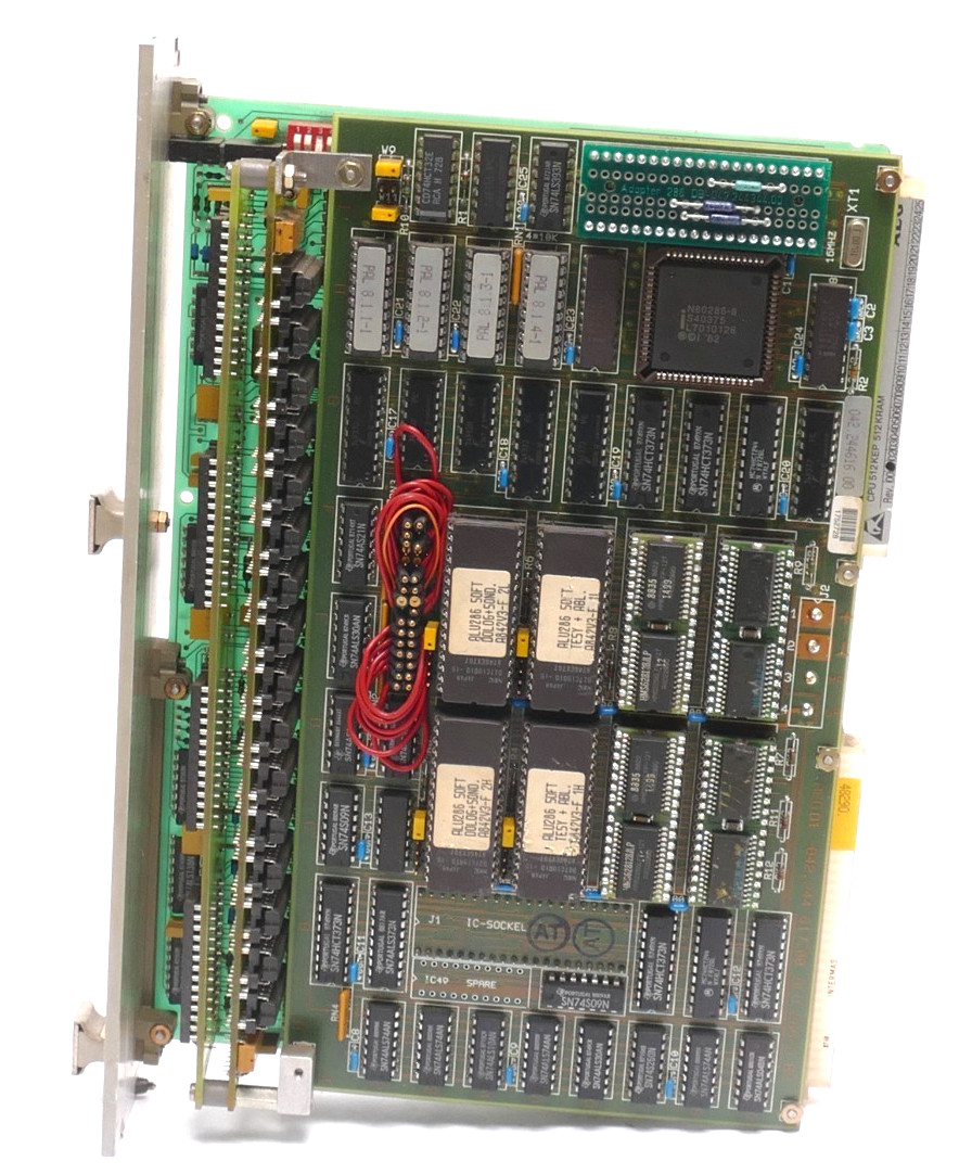 AEG ALU 286 Module CPU 512KEP 512KRAM | Rev.01 | 6051-042.244603