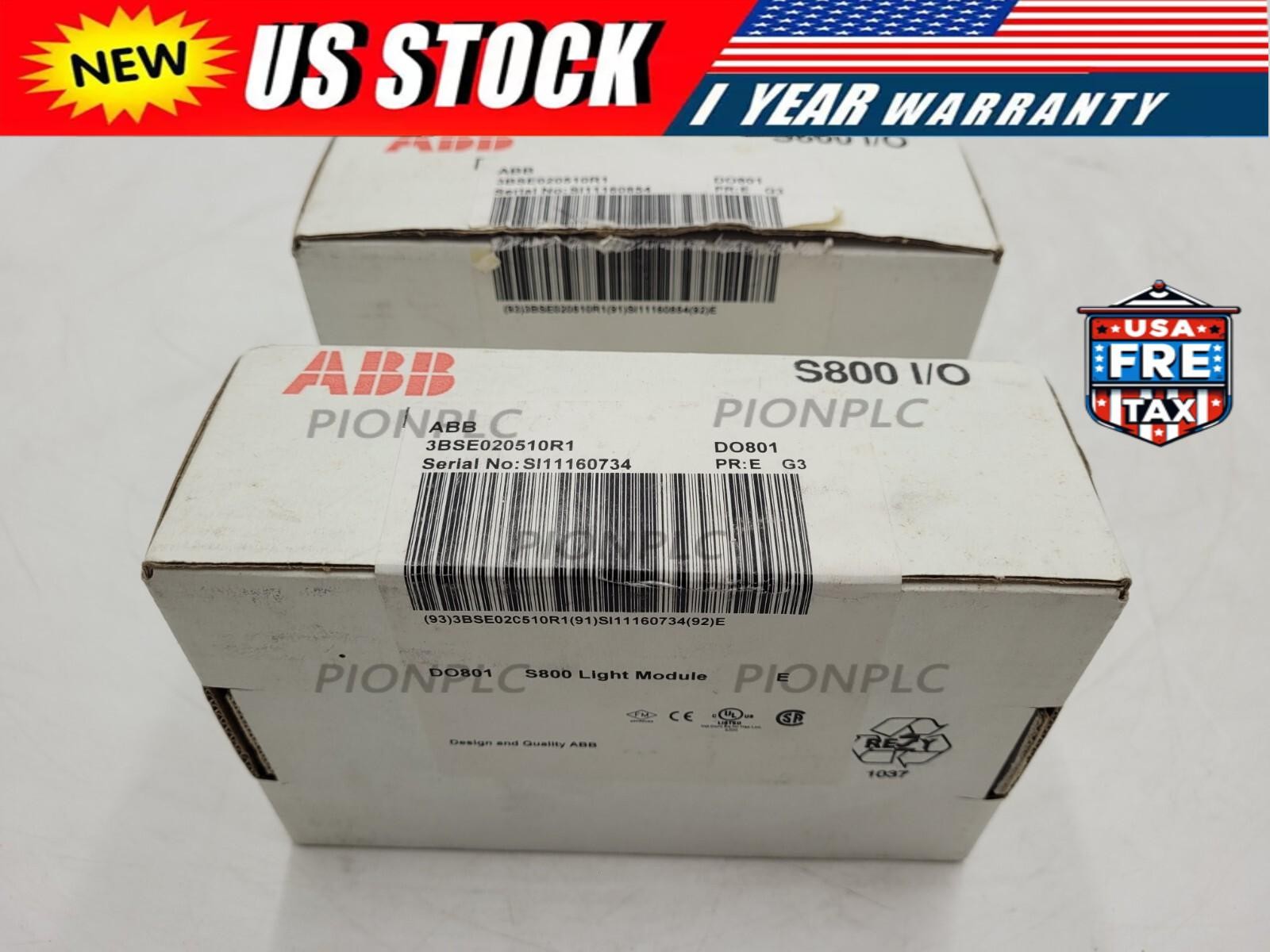 ABB 3BSE020510R1 S800 I/O DO801 NEW US Free TAX