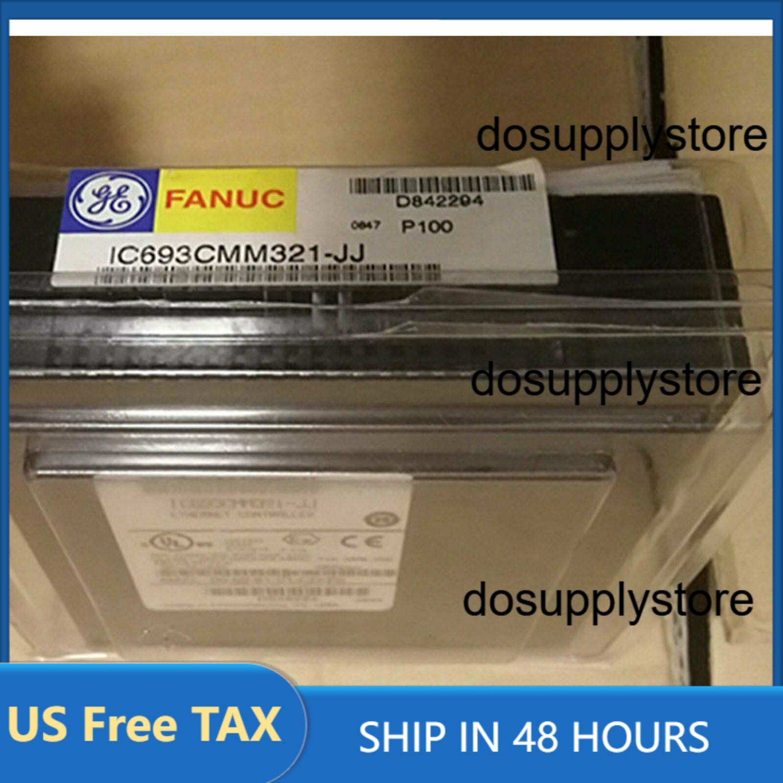 FANUC IC693CMM321-JJ Ethernet Controller Module New One Fast Ship US Free TAX