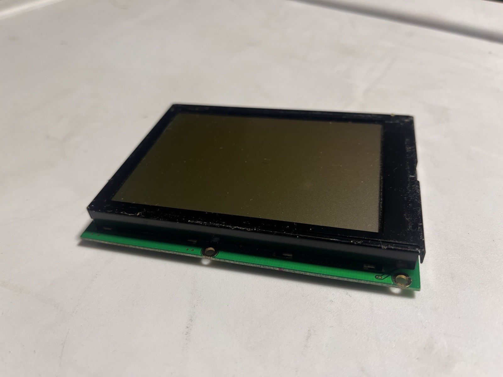 Vintage TFT Display Panel assembly with PCB board, gold plated display backplane