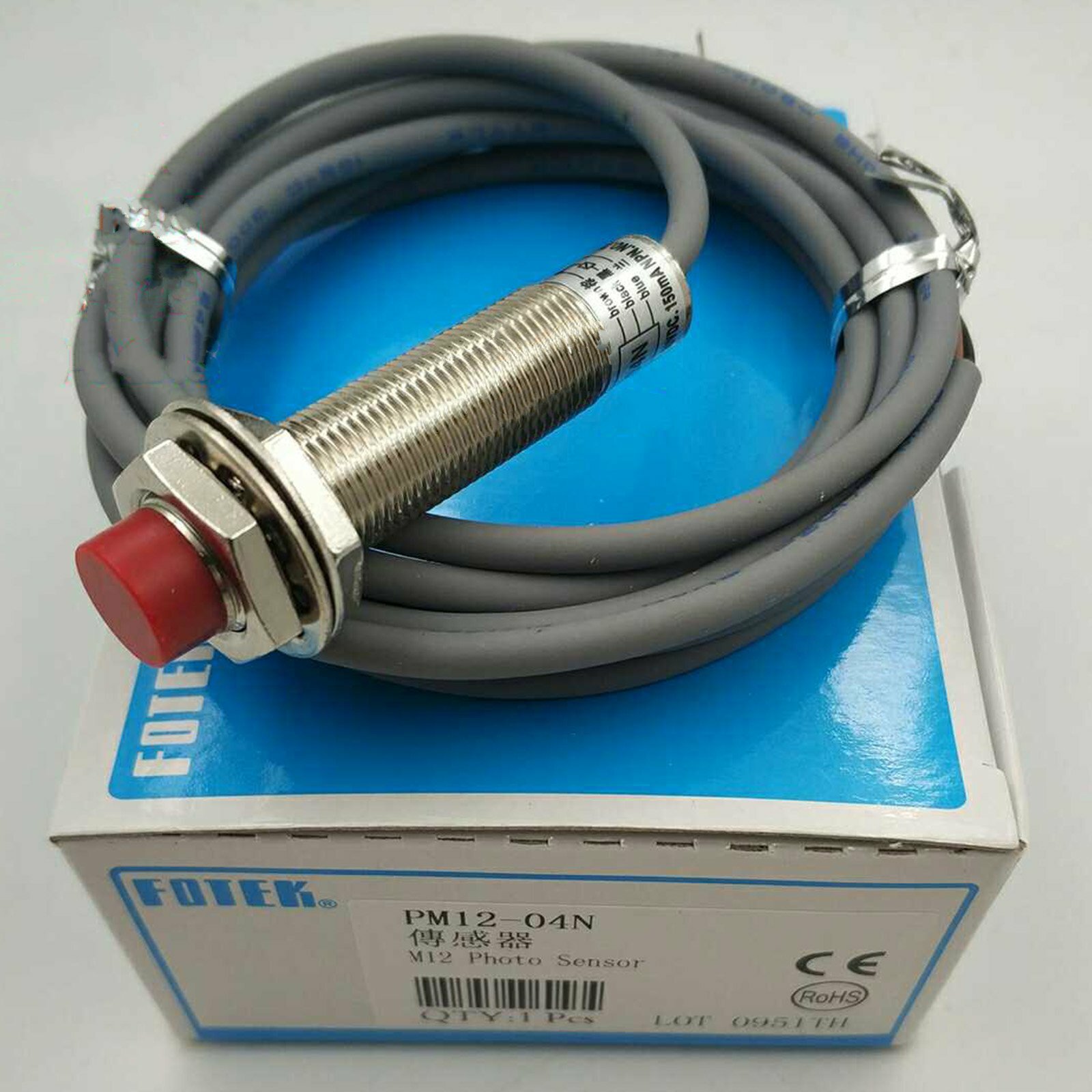 1Pcs FOTEK PM12-04N Proximity switch PM12-04N New Expedited Shipping