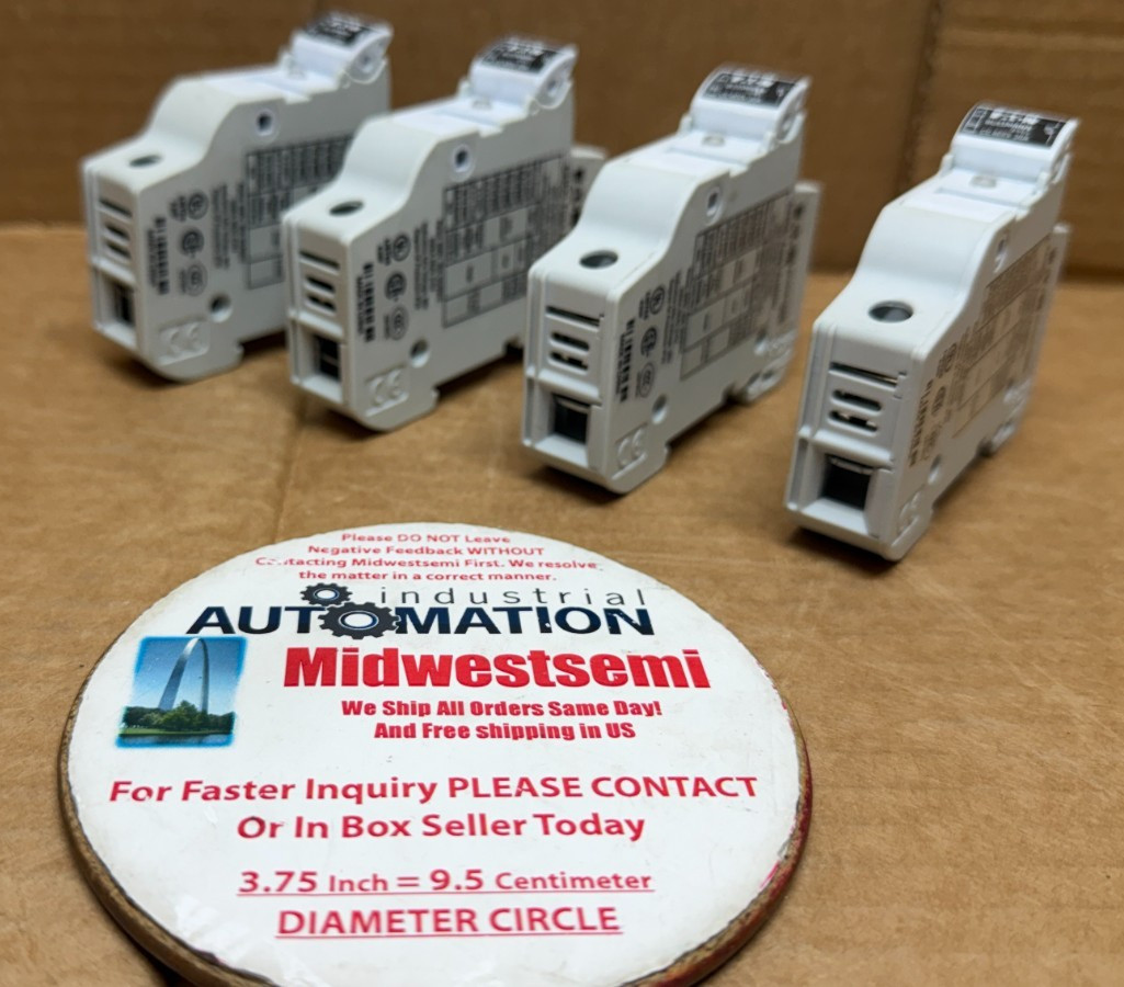 LOT OF 4 NEW EATON CHCC FUSE HOLDER 1POLE 30A 600V 50/60HZ 200Ka SHIPS SAME DAY