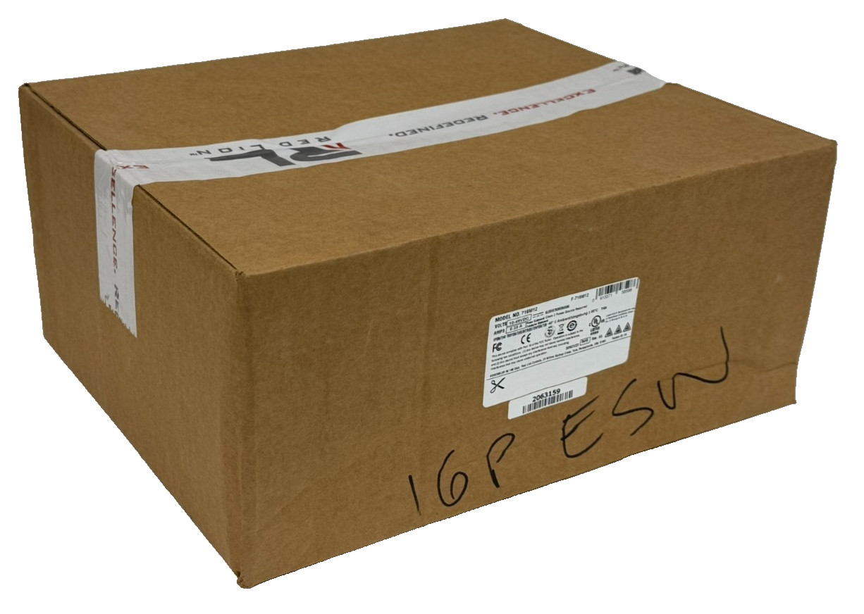 NEW SEALED RED LION N-TRON 716M12 INDUSTRIAL ETHERNET SWITCH F-716M12