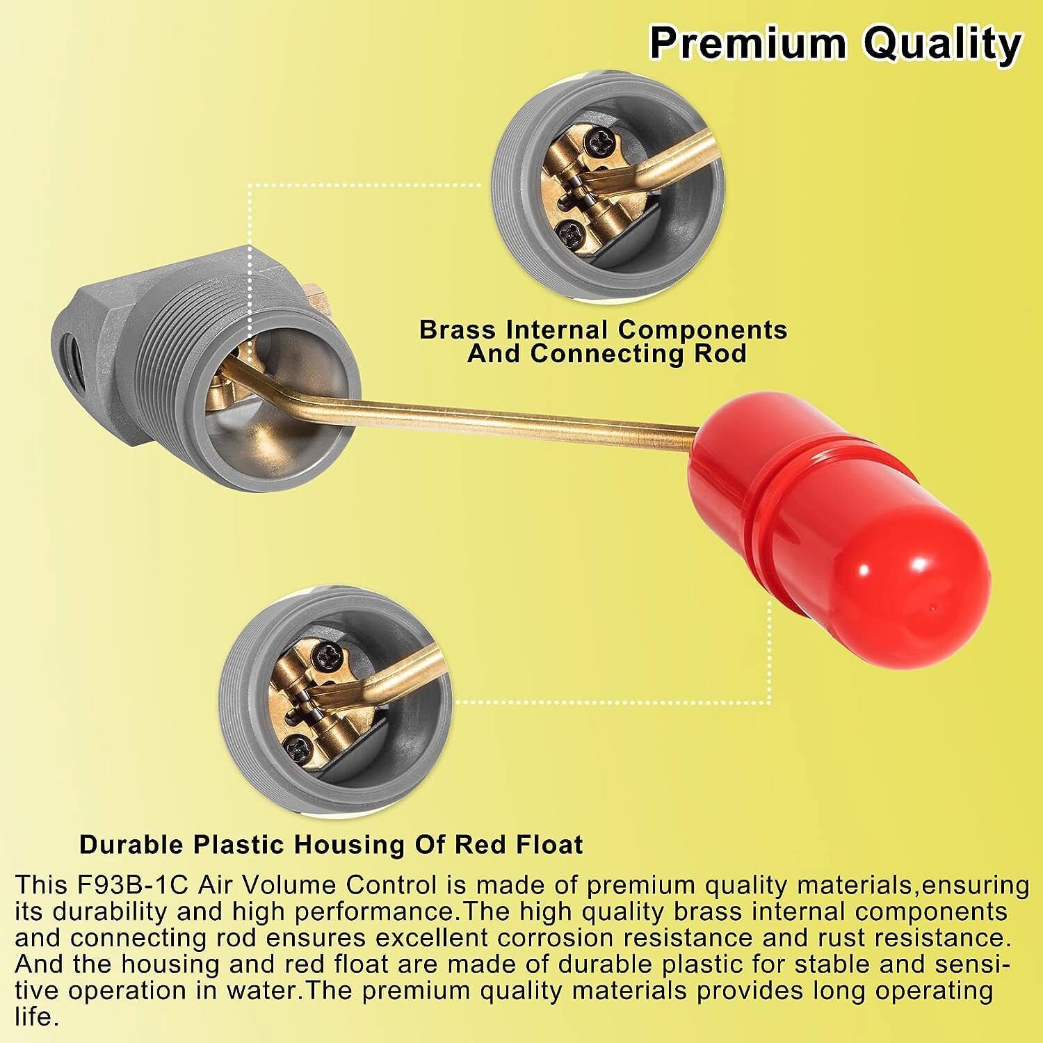 F93B-1C Replace for Air Volume Control for Deep Wells System & Water Tank System
