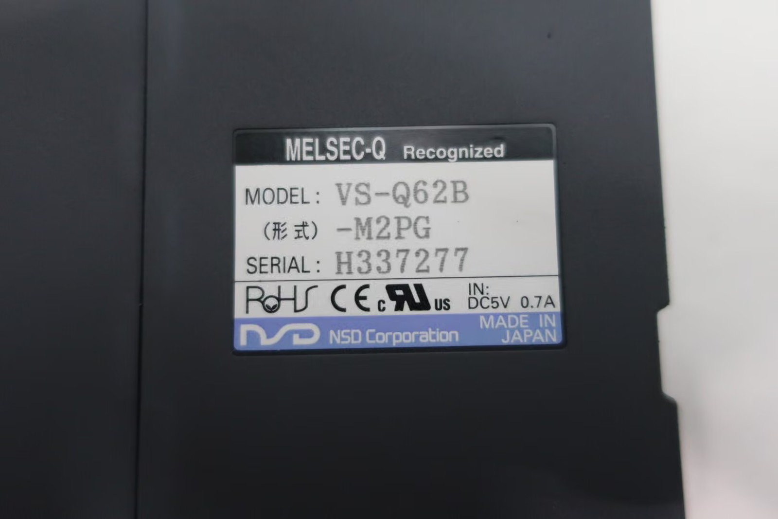 Nsd VS-Q62B-M2PG Melsec-q Encoder Controller Module