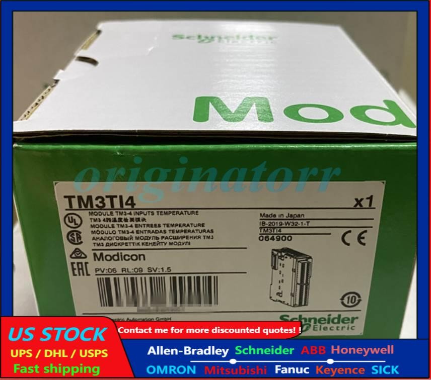 1PC NEW IN BOX TM3TI4 INPUT MODULE TM3TI4 FREE Fast SHIPPING