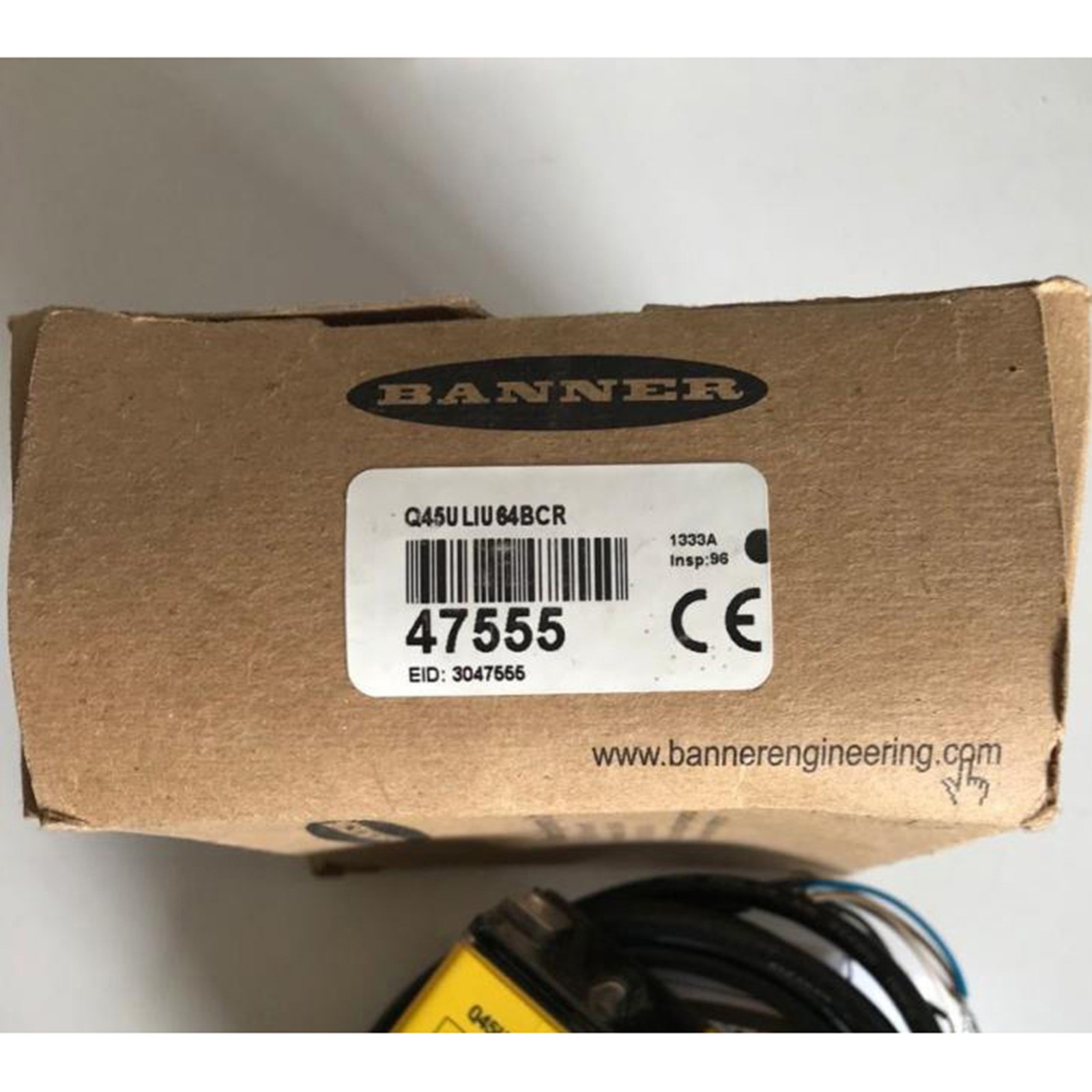 1pcs New BANNER Q45ULIU64BCR Ultrasonic Sensors Free shipping