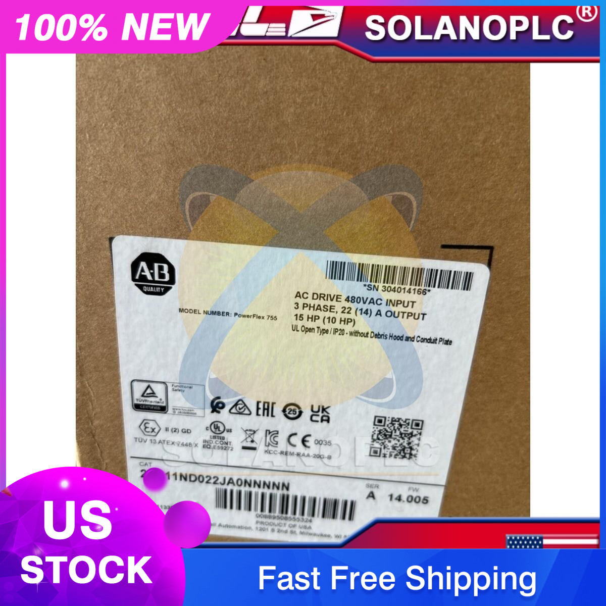 NEW Allen-Bradley 20G11ND022JA0NNNNN PowerFlex 755 AC Drive