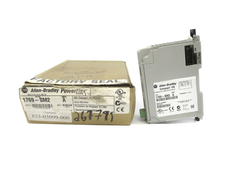 ALLEN BRADLEY 1769-SM2 SER. A F/W V1.001 5VDC NSMP