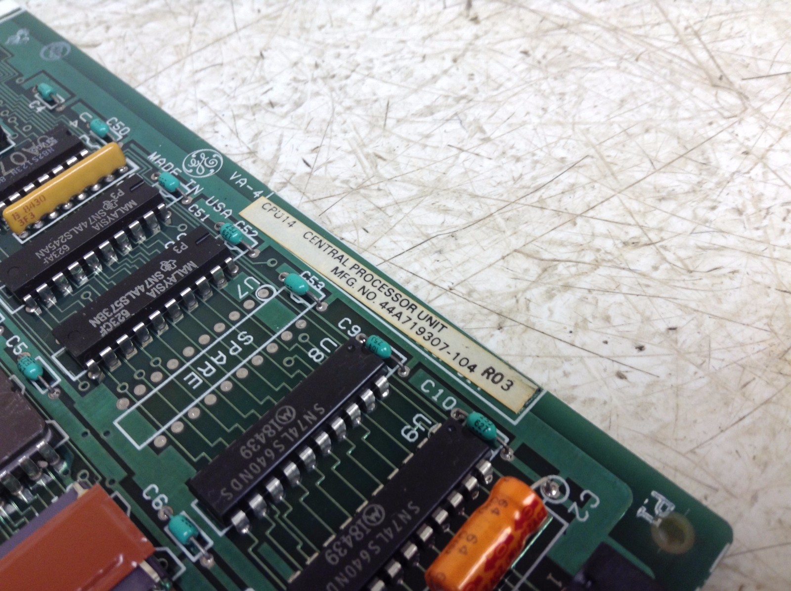 GE General Electric 44A719307-104 R03 CPU14 Processor Unit 44A723608-002R02/2