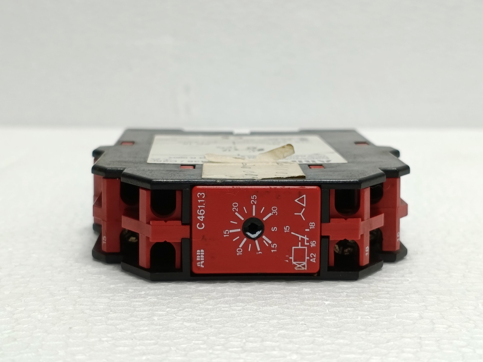 ABB GH C 461 13 04 R 0004 C461.13 DELAY-ON TIMER 1.5-30S 110-240V USED INDUSTRIA