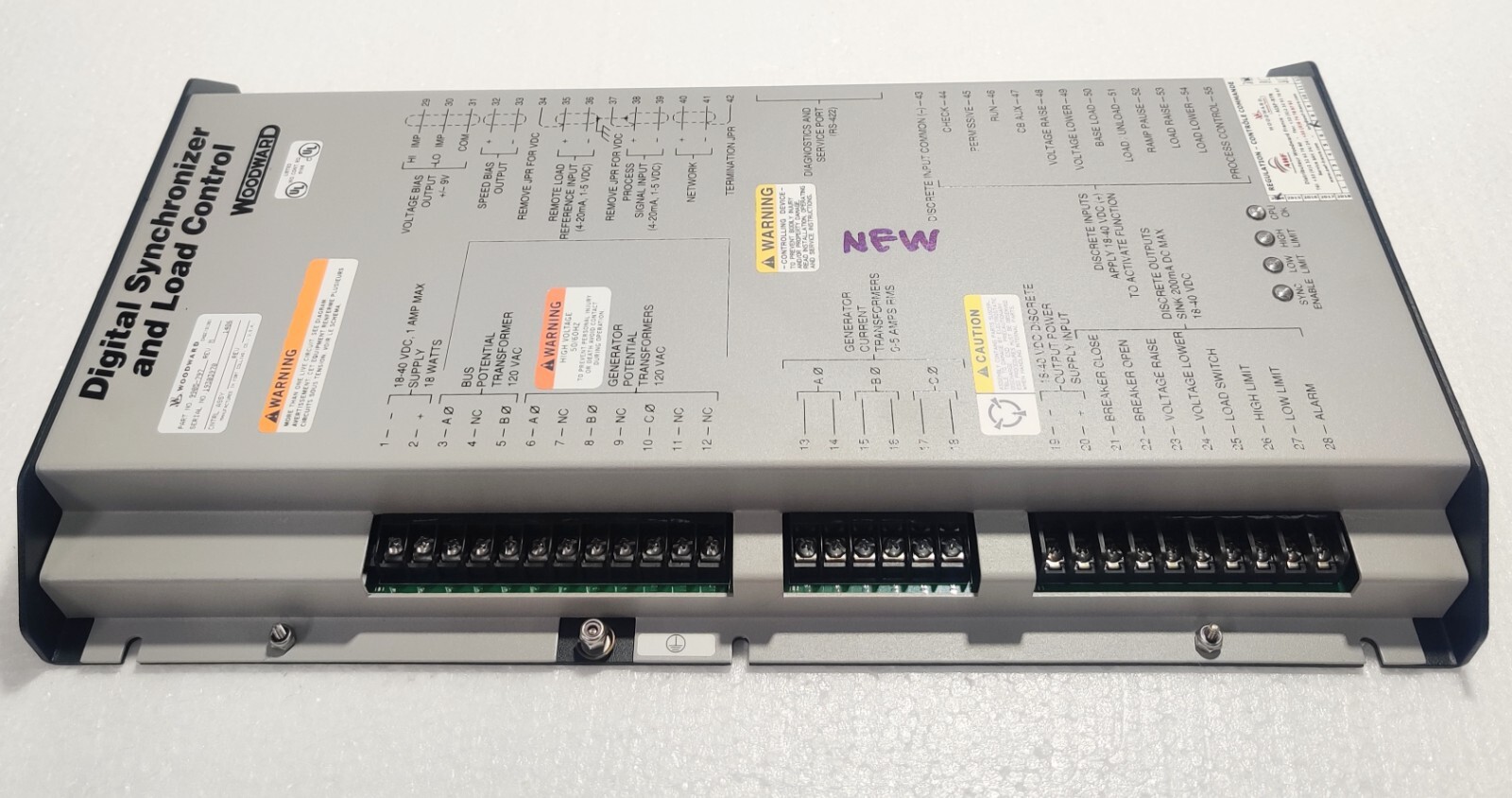 Woodward 9905-797 Rev. M Digital Synchronizer And Load Control