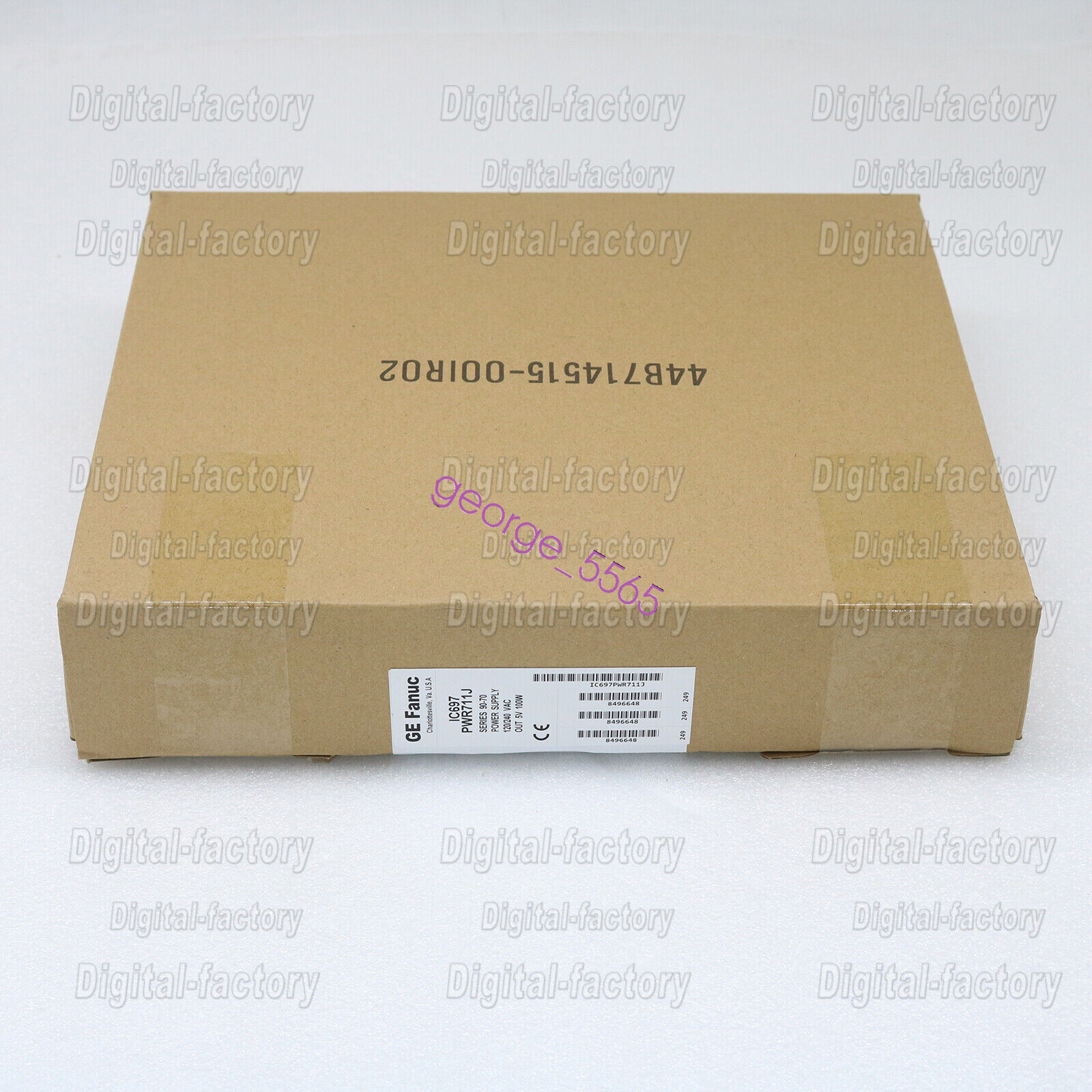 One Brand New GE Fanuc IC697PWR711J Power Supply Fedex or DHL