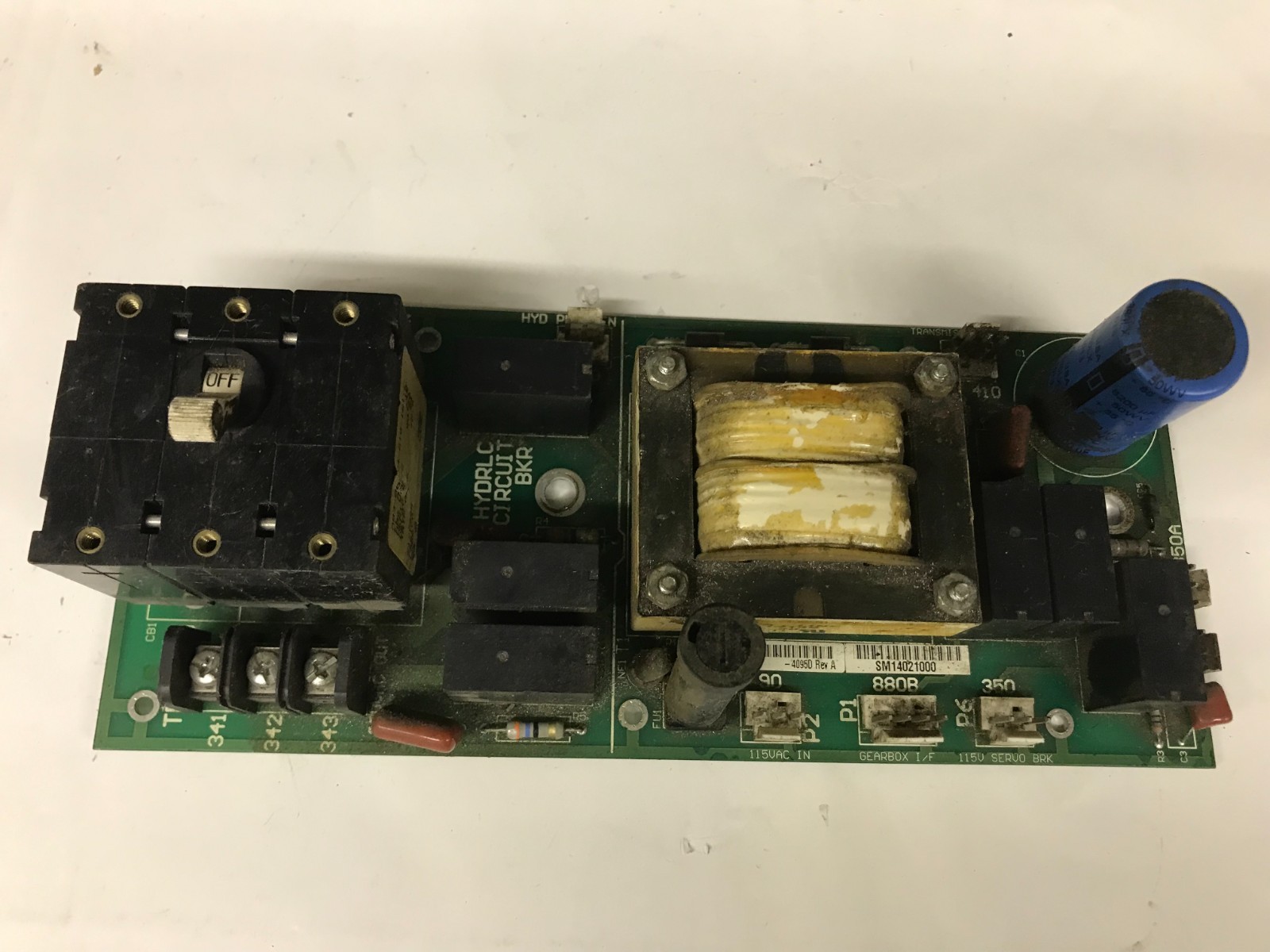 Untested AS-IS HAAS 4095D Transmission / Hydraulic / Brake PCB Board