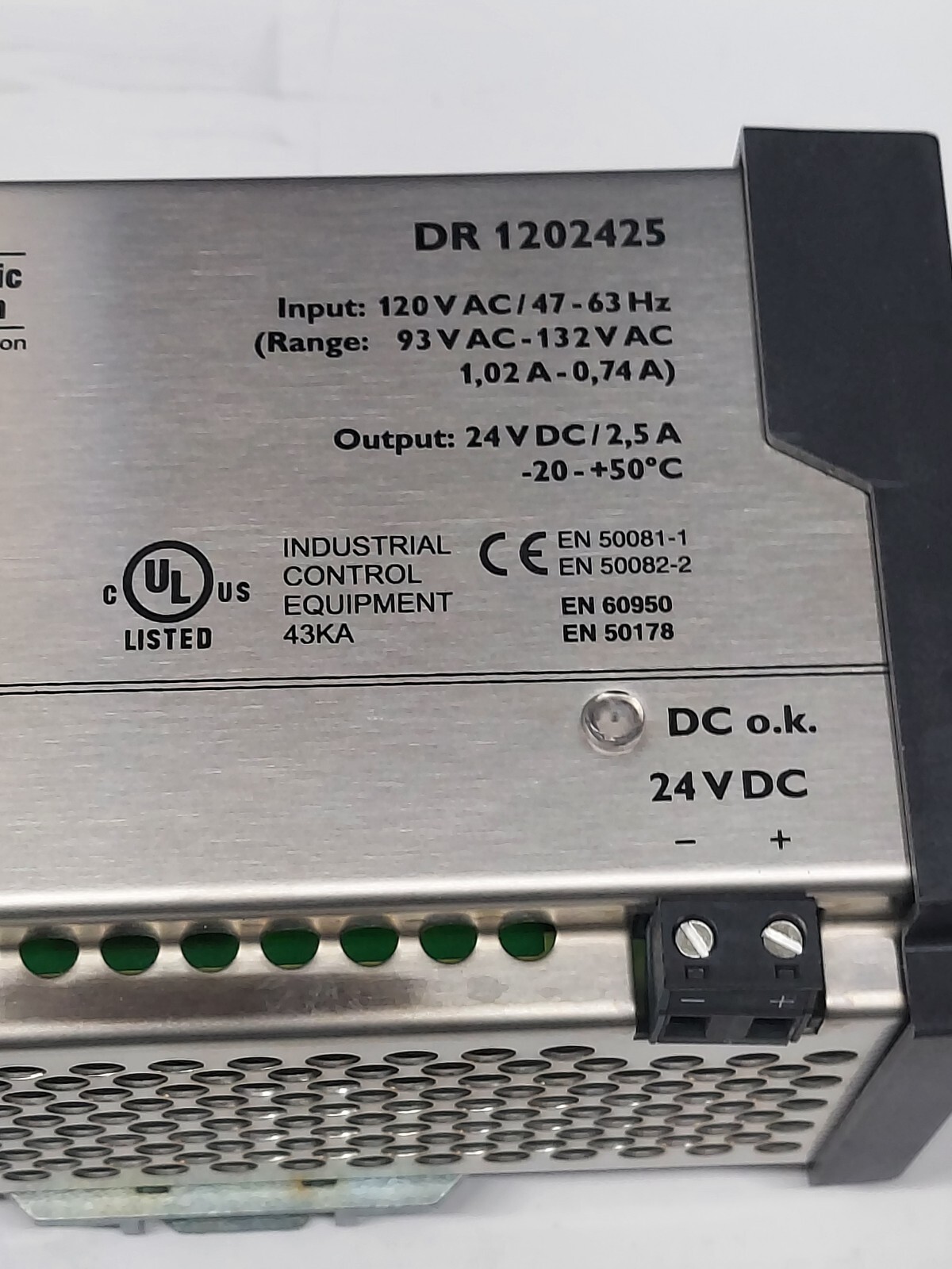 ACME ELECTRIC HUBBELL DR-120-2425 / DR1202425 120VAC 24VDCI2 (NEW IN BOX)