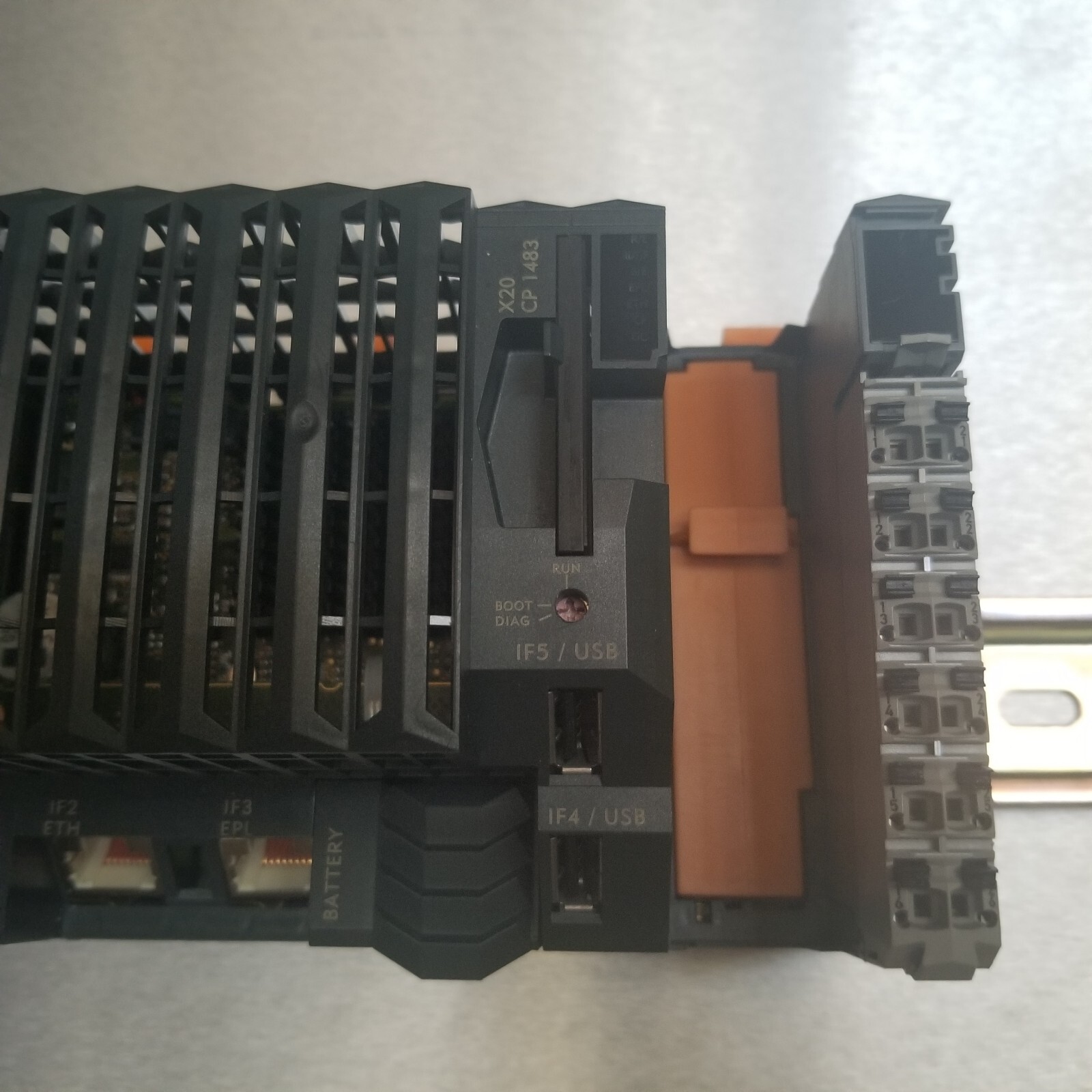 X20 CP1483 B&R X20CP1483 REV. D0 TESTED GUARANTEED BR PLC CPU PROCESSOR MODULE