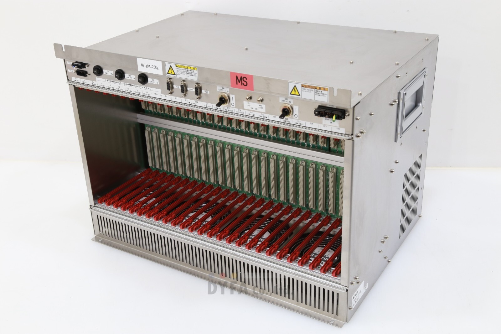 NIKON VME Rack Chassis used 4S065-538 Power on tested SEM-I-1416=9M45