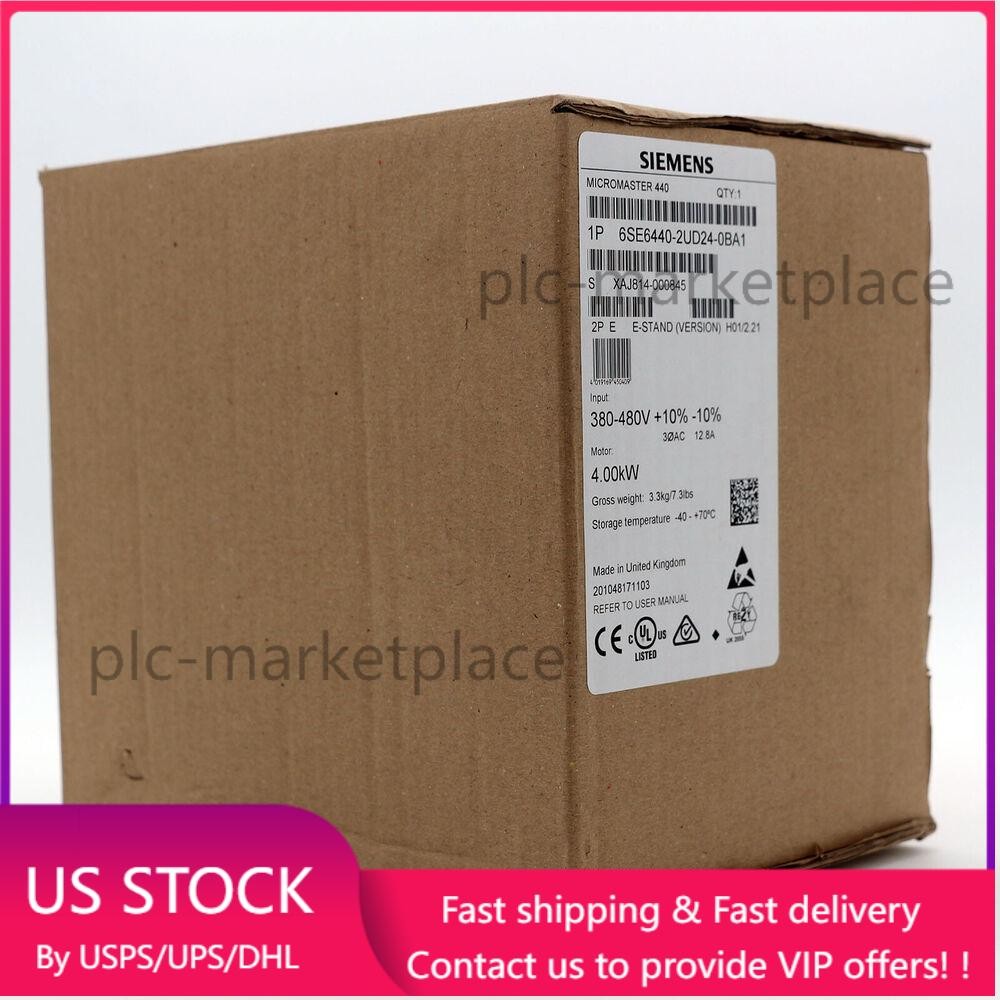 New Siemens MICROMASTER440 without filter 6SE6440-2UD24-0BA1 6SE6 440-2UD24-0BA1