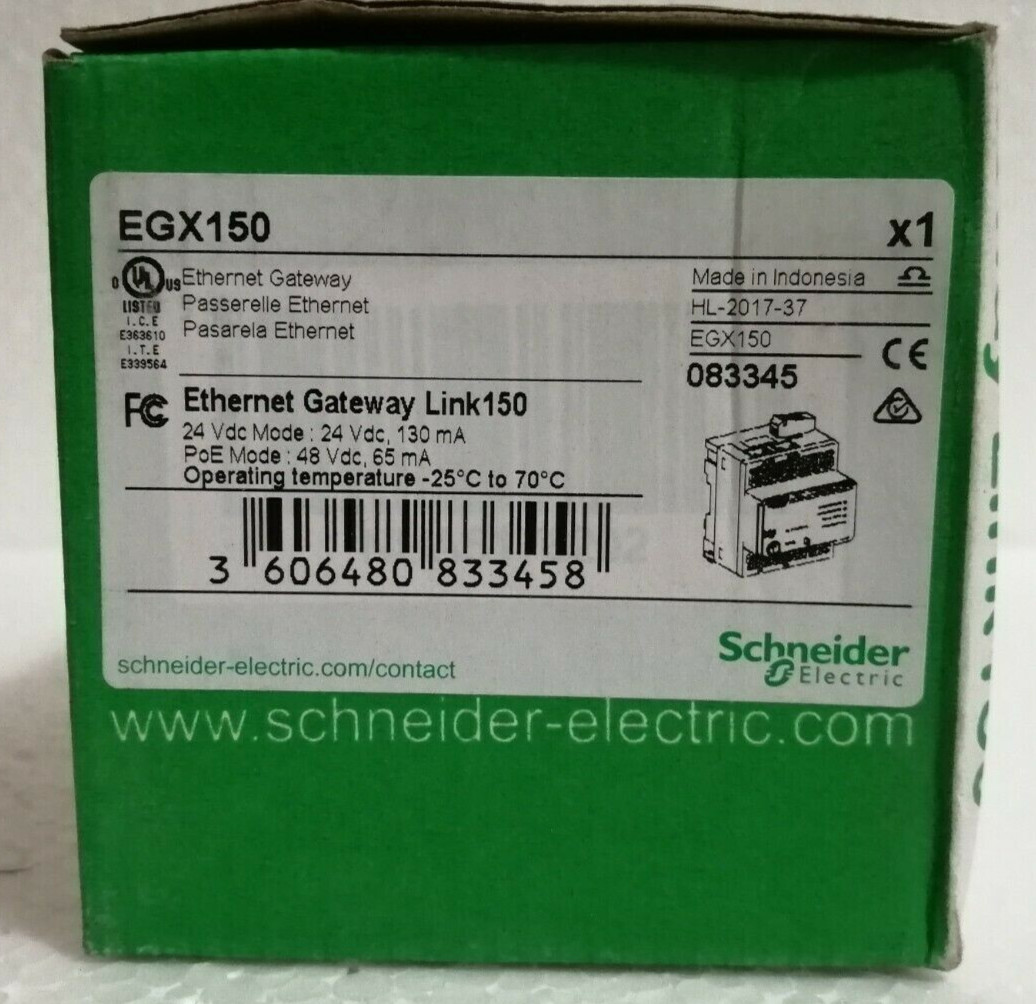 SCHNEIDER ELECTRIC TELEMECANIQUE ETHERNET GATEWAY, LINK 150, EGX150 NEW