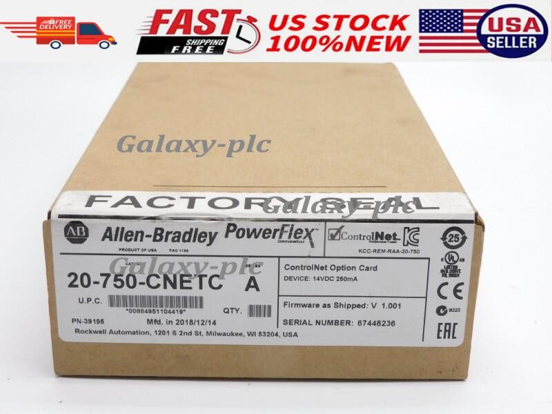 ALLEN BRADLEY 20-750-CNETC SER. A 14VDC F/W V1.001 NSMP NEW