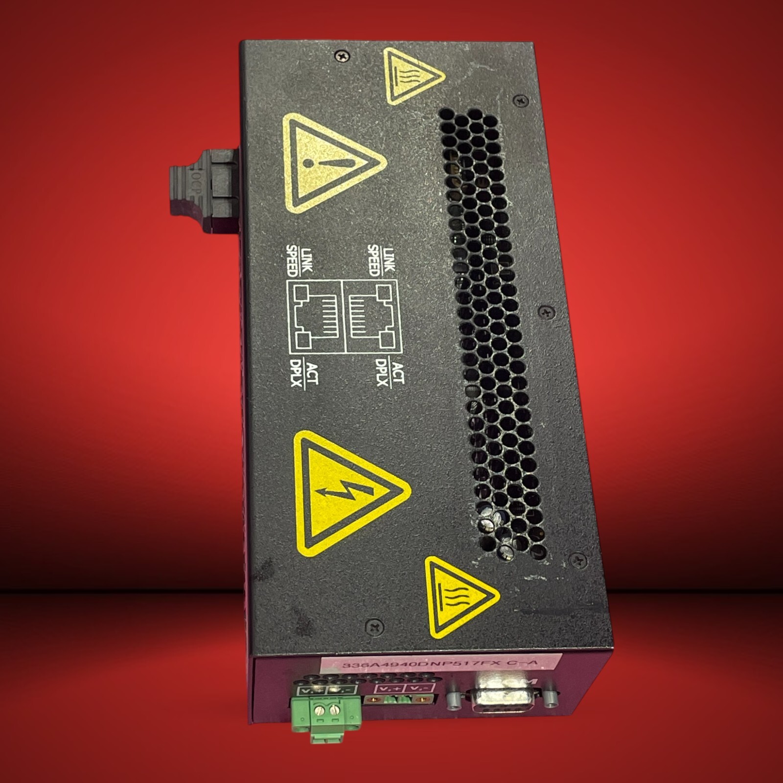 N-TRON 517FX Industrial Ethernet Switch 336A4940DNP517FX