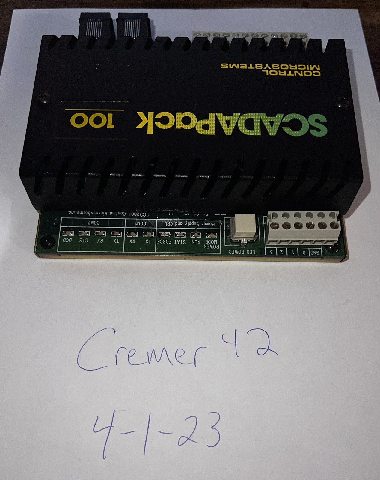 Schneider Electric – Scadapack 100 Control Microsystems P100-1A00-AA00