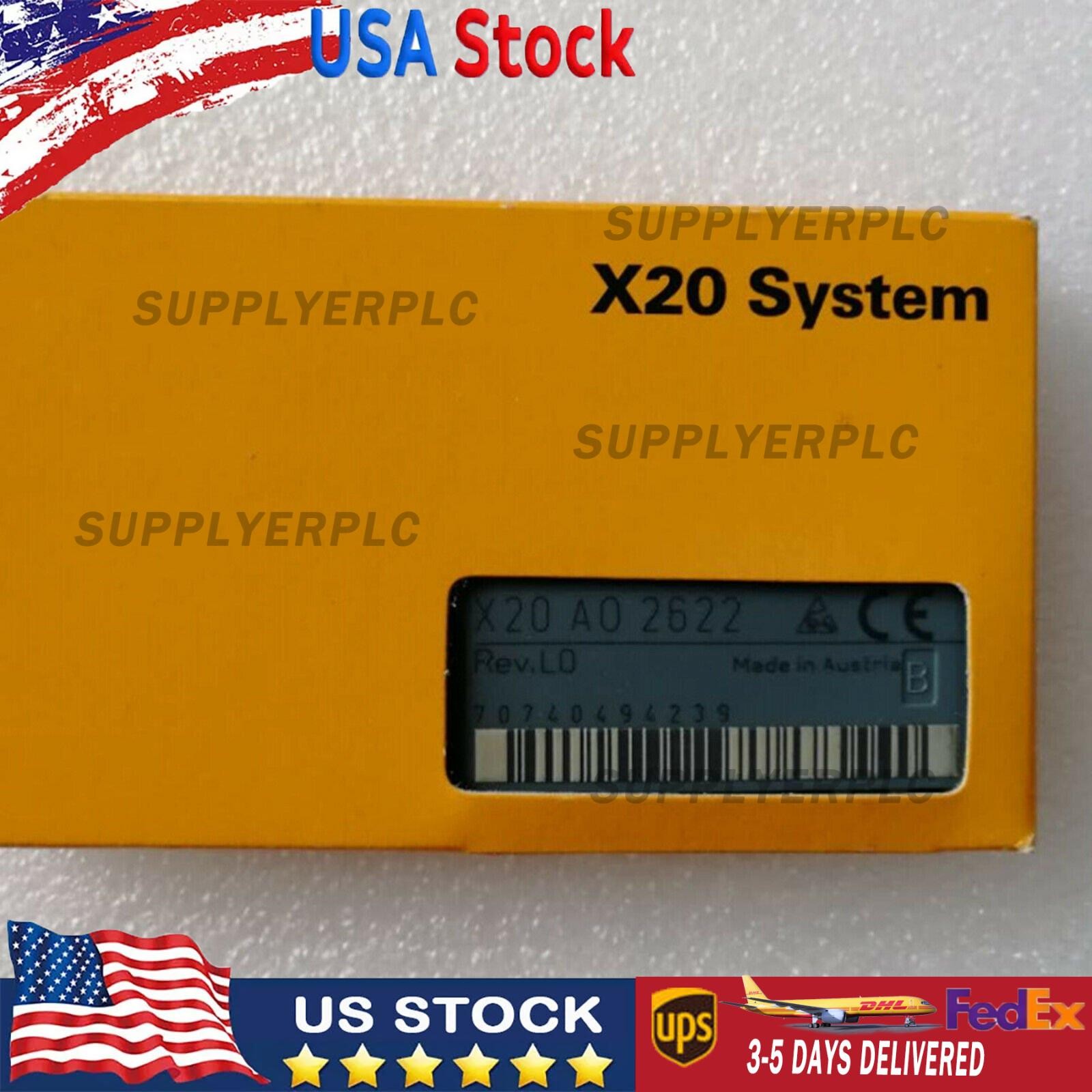 1PC B&R X20 AO 2622 PLC Module New X20AO2622 In Box Expedited Shipping