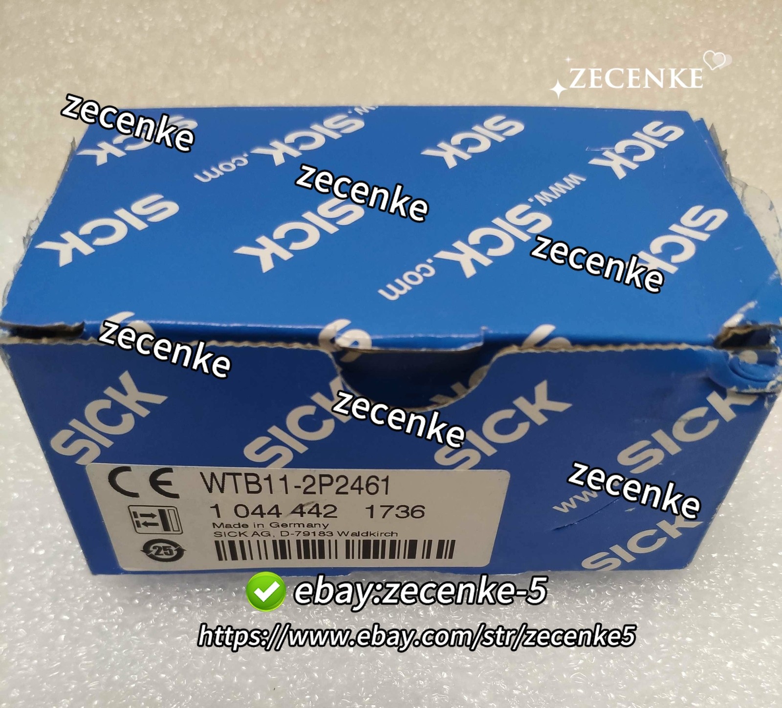 SICK WTB11-2P2461 Sensor New One WTB112P2461 Expedited Shipping