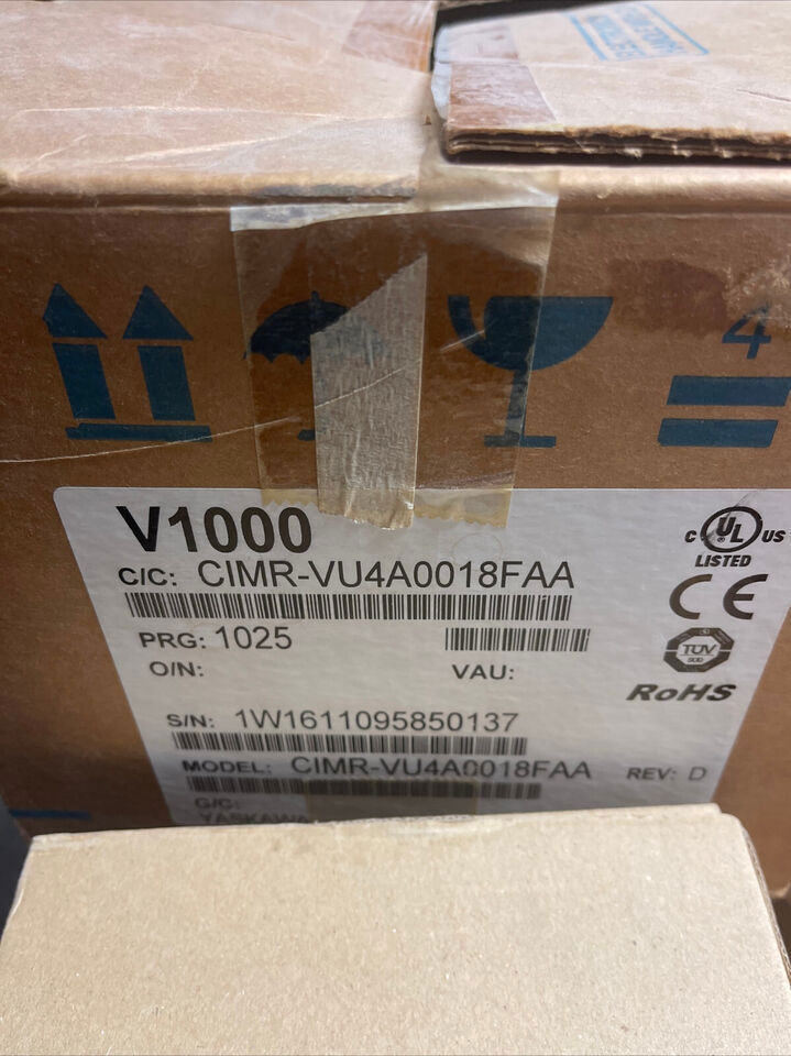 Yaskawa CIMR-VU4A0018FAA Inverter 1PC New CIMRVU4A0018FAA Expedited Shipping