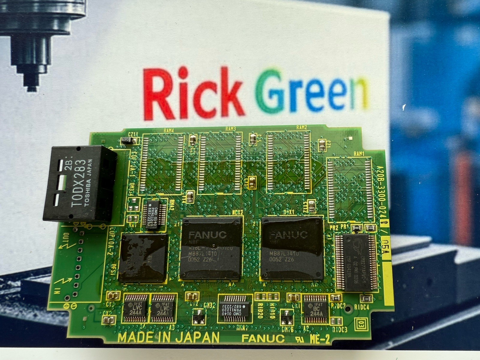 FANUC Servo Control Card A20B-3300-0241 US NDA Available 30 Days Free Return