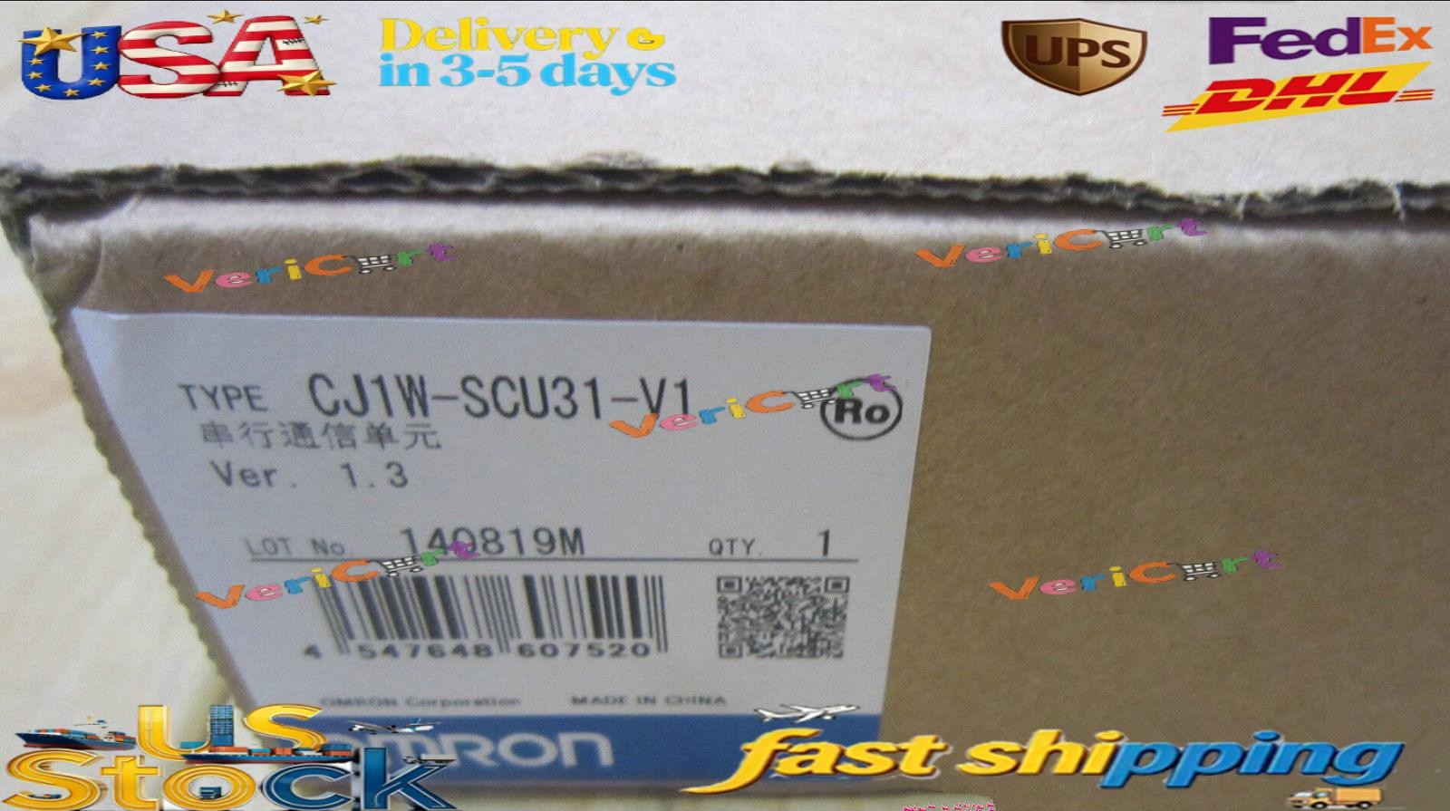Omron CJ1W-SCU31-V1 PLC Module CJ1WSCU31V1 New In Box US Free TAX