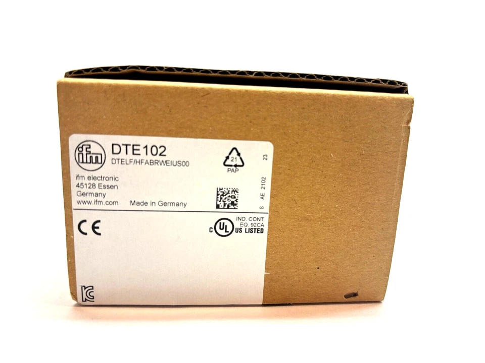 New IFM DTE102 Electronic RFID Evaluation Unit