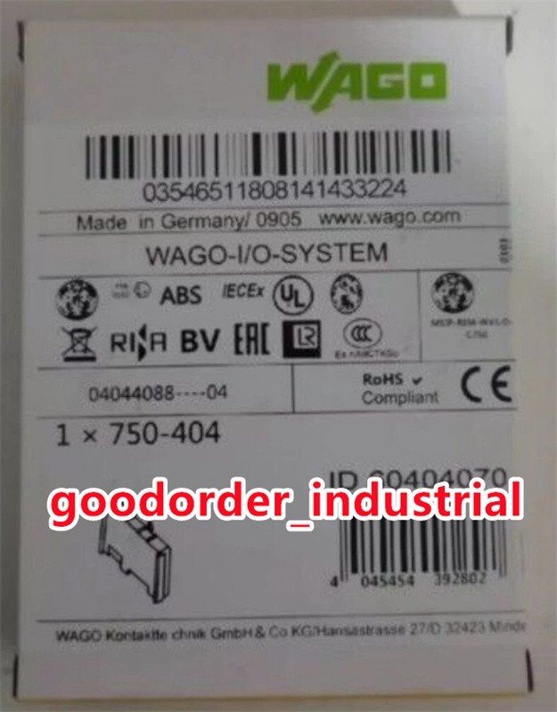 New Factory Sealed WAGO 750-404 PLC Module 750-404 750-404