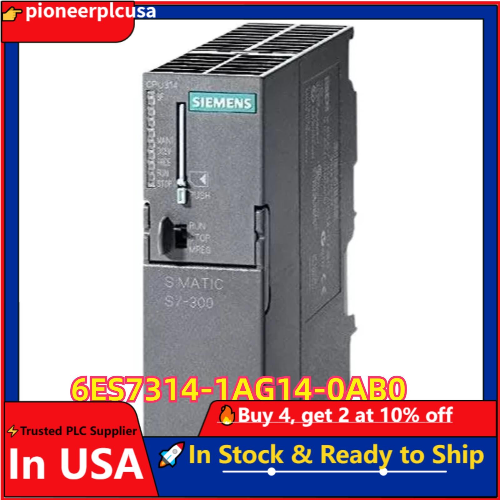New Siemens 6ES7 314-1AG14-0AB0 6ES7314-1AG14-0AB0 Central processing unit