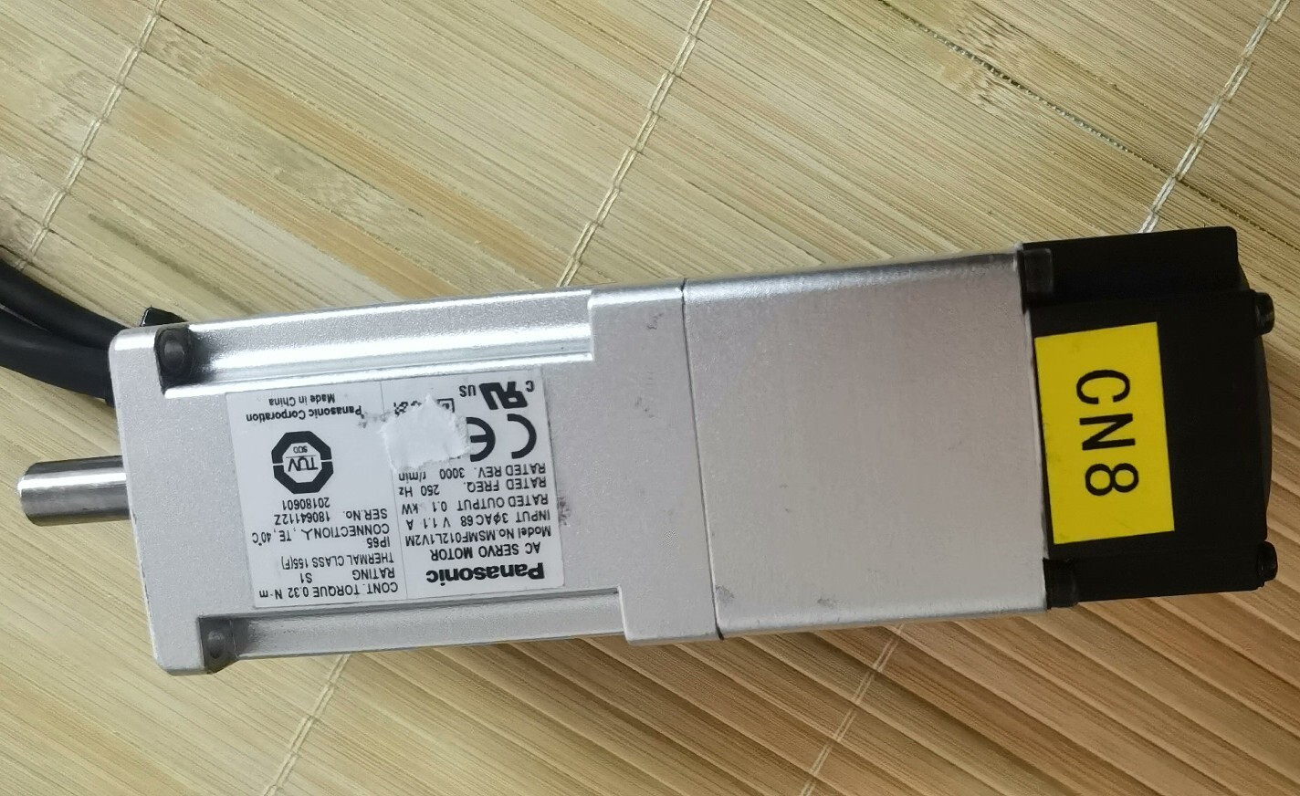 1PC Panasonic A6 Motor MSMF012L1V2M