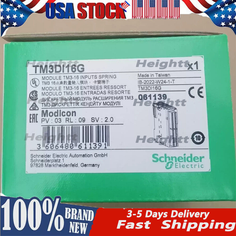 TM3DI16G Schneider TM3DI16G Module New In Box Free Shipping