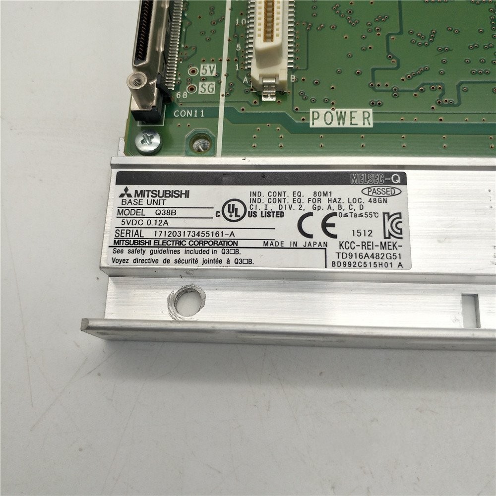 1PS Mitsubishi Melsec-Q Q38B Power Module Base Unit Used Free Shipping