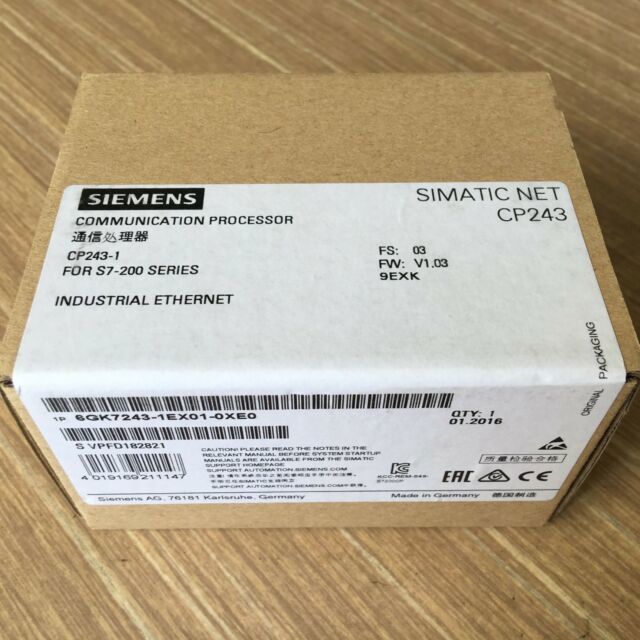 SIEMENS 6GK7243-1EX01-0XE0 1PC New 6GK7 243-1EX01-0XE0 Expedited Shipping