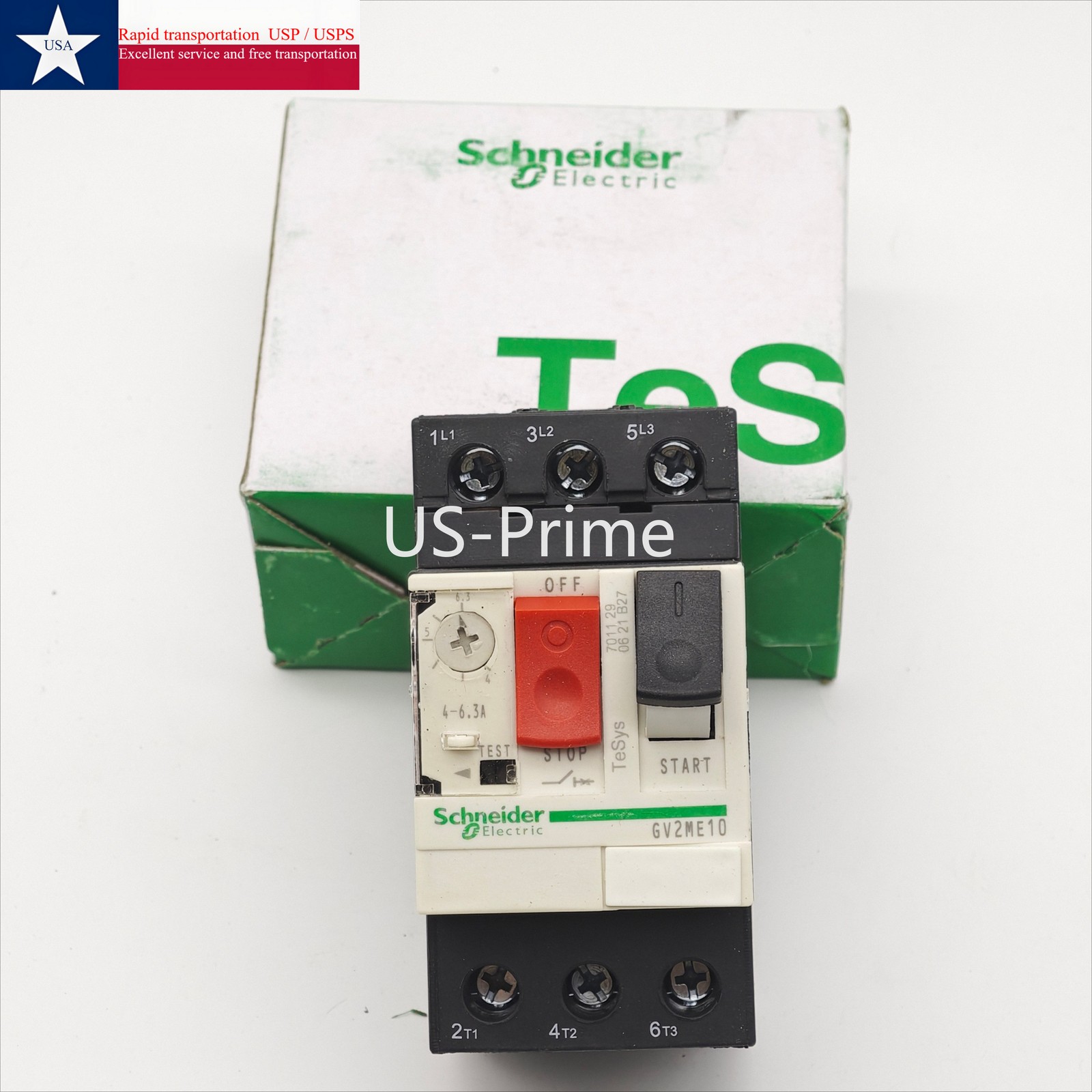 GV2ME10 1PCS Schneider GV2-ME10 Manual Motor Warranty 12 months NEW