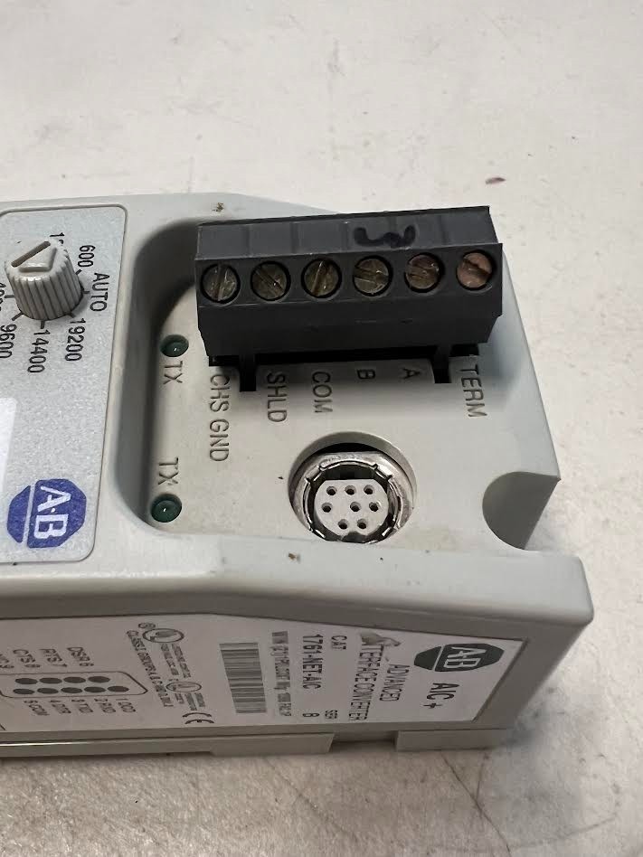 ALLEN BRADLEY 1761-NET-AIC Series B Advanced Interface Converter Used