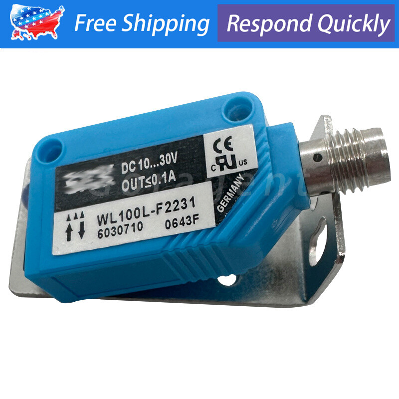 New in Box For SICK WL100L-F2231 Photoelectric Sensor Switch 10-30VDC 100mA