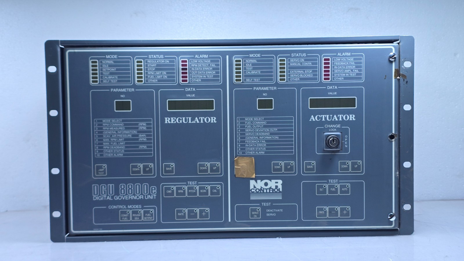 NOR CONTROL DGU 8800e DIGITAL GOVERNOR UNIT